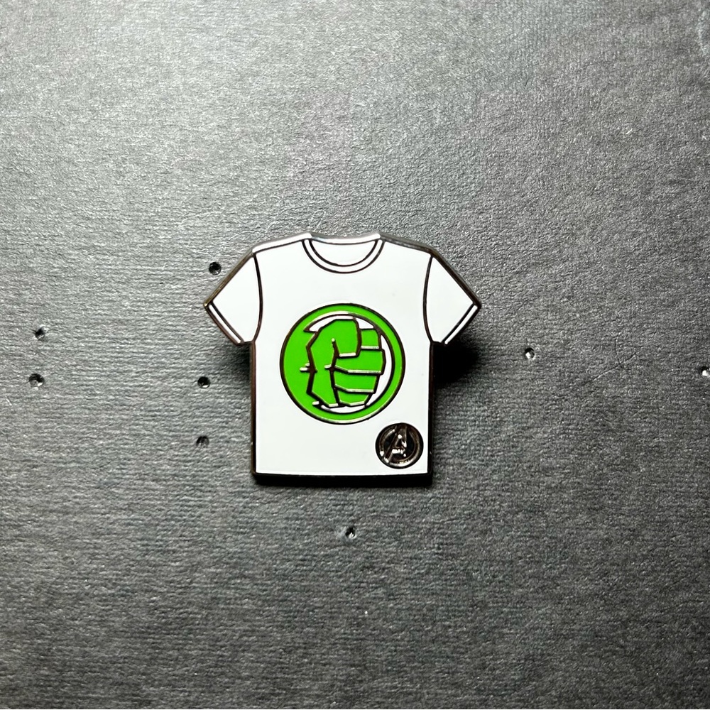 Hulk shirt - Disneyland Resort 2024 Hidden Mickey Avengers T-shirt Pin series